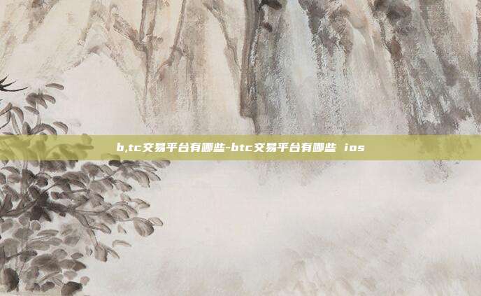 b,tc交易平台有哪些-btc交易平台有哪些 ios