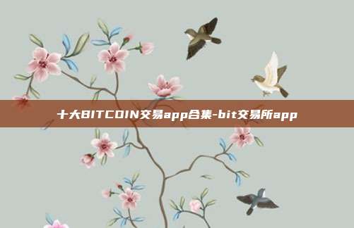 十大BITCOIN交易app合集-bit交易所app