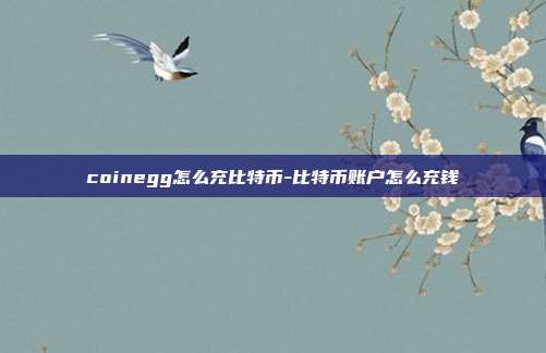 coinegg怎么充比特币-比特币账户怎么充钱