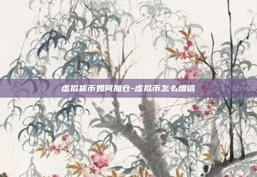 虚拟货币如何加仓-虚拟币怎么增值