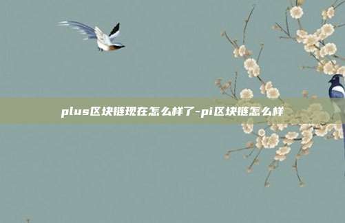 plus区块链现在怎么样了-pi区块链怎么样