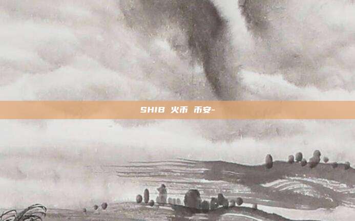 SHIB 火币 币安-