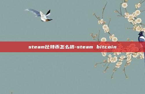 steam比特币怎么搞-steam bitcoin