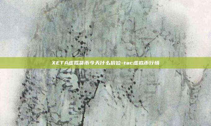 XETA虚拟货币今天什么价位-tac虚拟币行情